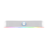 Soundbar Trust GXT 619W Thorne, putere maxima iesire 12W, freccventa raspuns 150 Hz - 20.000 Hz, impendata difuzor 4 Ohm, cu iluminare, alb