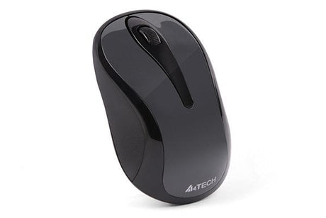 Mouse A4tech, wireless, 1000 dpi, butoane/scroll 3/1, gri