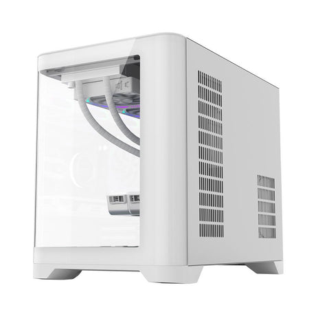 Carcasa 1STPLAYER UV6 Cube Tower ARGB ALB
