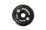 CAPAC TIJA GHIDON BEER CAP XHS-16, ALUMINIU CNC, 2 MAGNETI, PENTRU TIJA GHIDON 1-1/8, DIAMETRU 31.8MM, SURUB M6X30MM INCLUS, NEGRU