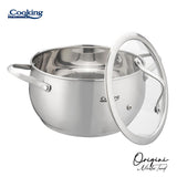 SEMIOALA INOX+CAPAC 20x11 CM, 3.3L, NICOLAI TAND, ORIGINI, COOKING BY HEINNER