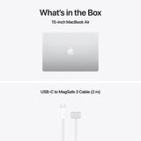 MacBook Air 15.3" Retina/Apple M5 (CPU 10-core, GPU 10-core, NeuralEngine16-core)/32GB/1TB - Silver - INT KB (No Adapter) - 2026 (CTO from MDVC4RO/A)
