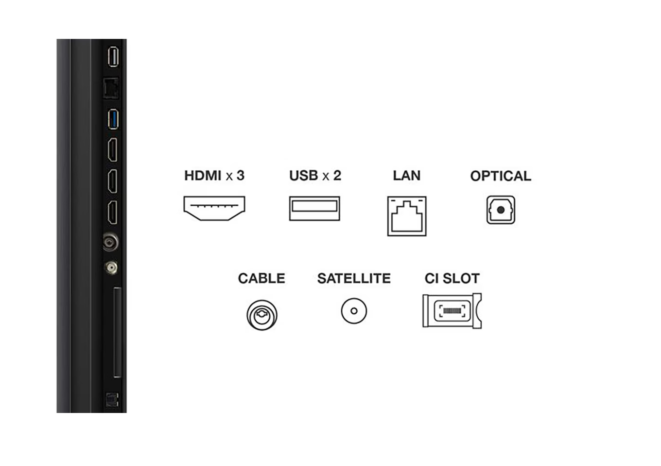 Televizor TCL Mini LED 55C69KS, 139 cm, Smart, 4K
