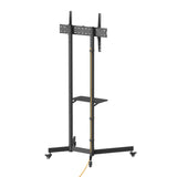 Stand TV Akai ST3670, compatibil pentru ecrane cu dimensiuni cuprinse intre 37" și 70”, VESA 600x400, inclinare +12° ~ -12°, interval inaltime 108mm (4.3"), negru