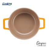 SEMIOALA ALUMINIU TURNAT + CAPAC 26x12.5 CM,5.8L, NICOLAI TAND, ORIGINI, COOKING BY HEINNER