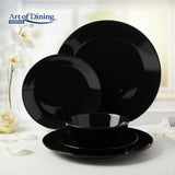SERVICIU MASA DIN OPAL NEGRU 18 PIESE, CATANIA, ART OF DINING