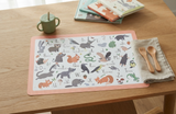 Napron 43.5x28.5 cm Roz