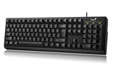 Tastatura Genius KB-100, neagra