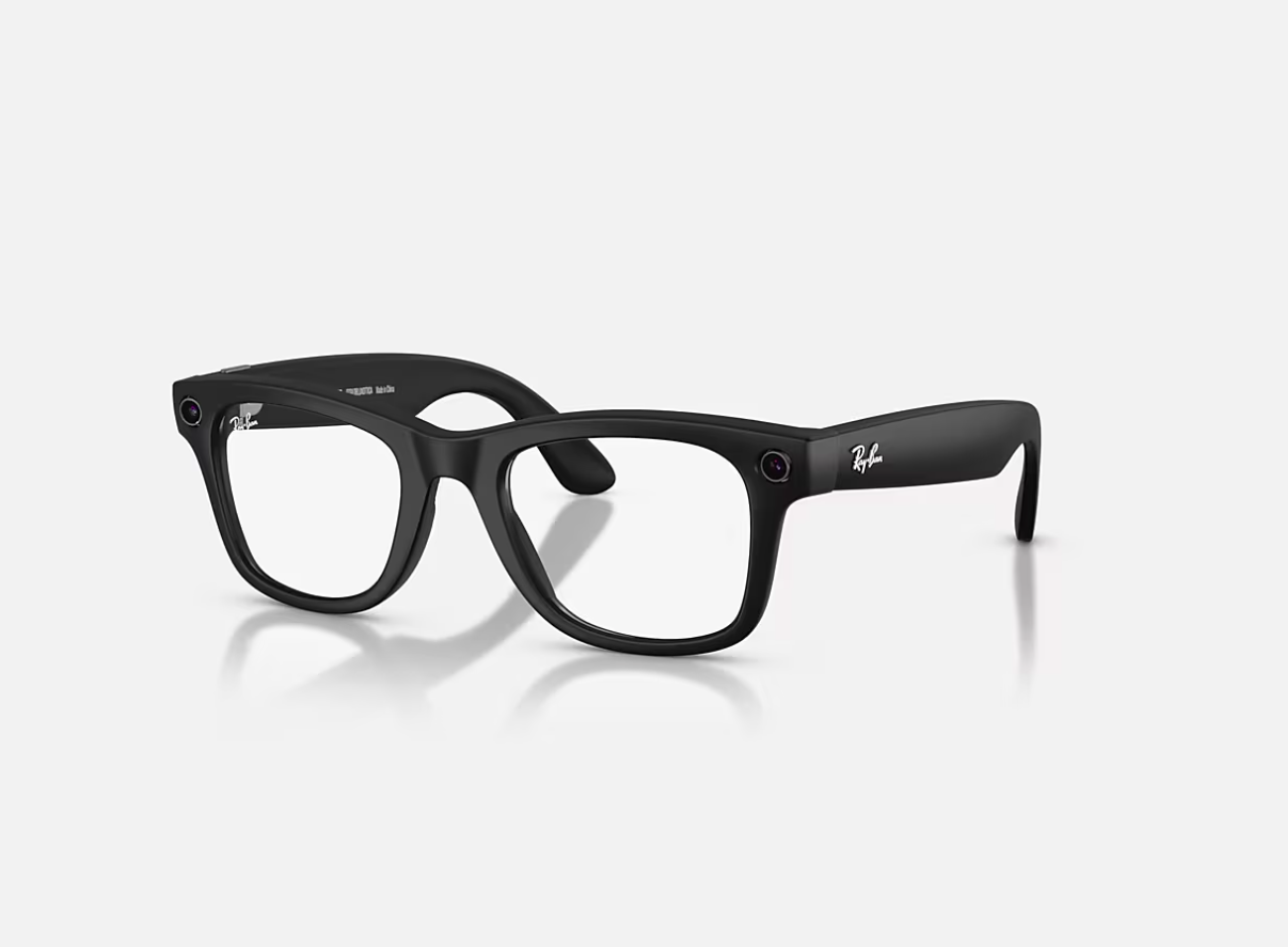 ORW4012 META WAYFARER High Bridge Fit - Matte Black - Clear Gen 2