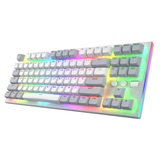 Tastatura Mecanica Gaming HATOR Gravity TKL, RGB, USB, Alb