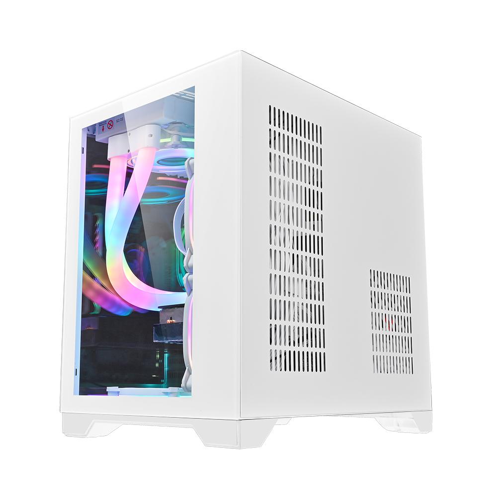 Carcasa 1STPLAYER MV5 Cube Tower ARGB ALB