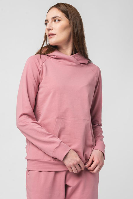 HANORAC COTON RAGLAN FEMEI PINK-M