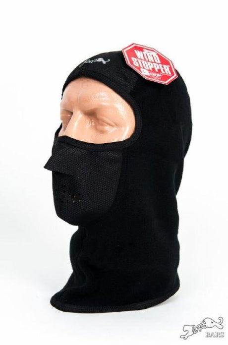 Cagula tehnica Bars 67-04, unisex, Negru, L, windstopper, uscare rapida, ski, snow, moto