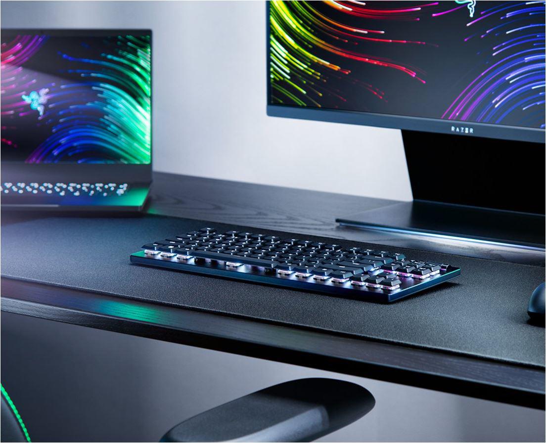 Tastatura Mecanica Gaming Razer DeathStalker V2 Pro Tenkeyless, RGB, Wireless, Negru