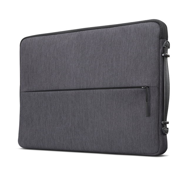 Lenovo 14-inch Laptop Urban Sleeve Case, Rezistenta la apa, Interior captusit, 1x compartimente interioare, Tip inchidere: Fermoar, Material: Poliester, Dimensiuni: 380 x 260 x 30 mm, Greutate: 370g, Garantie: 1 an