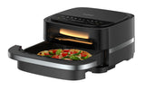 FRITEUZĂ CU AER CALD ȘI CUPTOR PIZZA 2 ÎN 1 HEINNER Pizza EasyFry HPAF-B4DC22BK