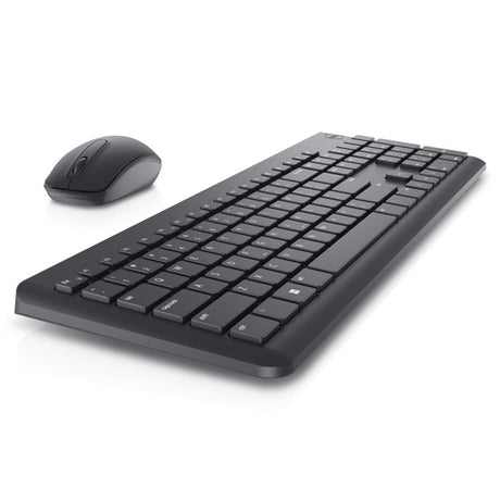 Kit Wireless tastatura si mouse Dell KM3322W, taste numerice, Negru