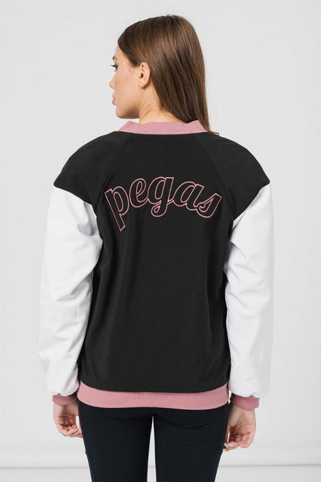 W JACHETA BOMBER  PINK  XS