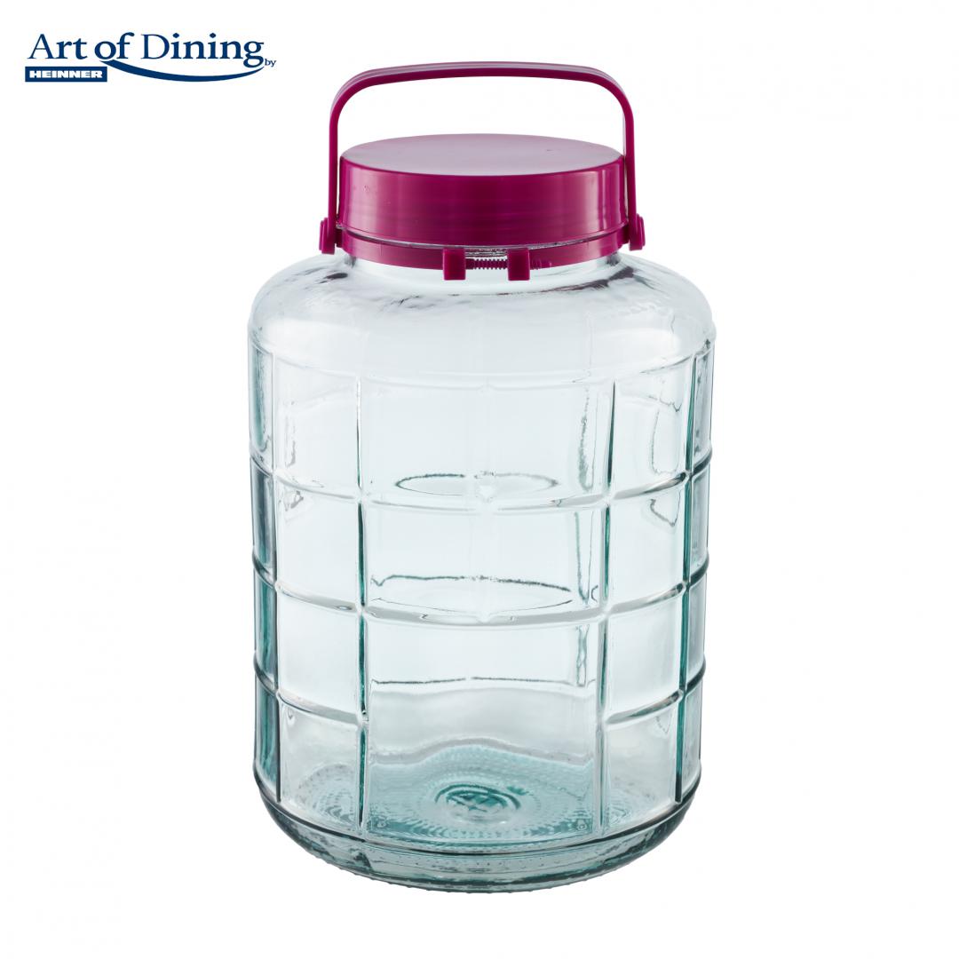 BORCAN STICLA  CU CAPAC PLASTIC  10L ART OF DINING