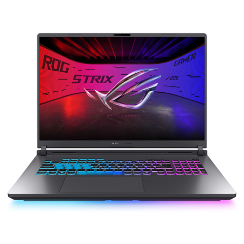 Notebook Gaming ASUS ROG Strix G18, cu procesor Intel Core Ultra 7 255HX, 18'' IPS, 32 GB DDR5, 1 TB, NVIDIA GeForce RTX 5070 Ti, 12 GB GDDR7, Fr OS