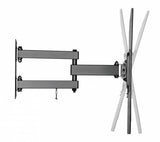 Suport de perete Akai cu inclinatie +10/-15°, diagonala display 32"-55", VESA min. 75x75, VESA max. 400x400, suporta pana la 35kg, distanta fata de perete max 427mm, negru