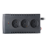 AVR nJoy Paladin 1000, 1000VA/500W, 3 Prize Schuko, Protectie la Supra si Sub Voltaje