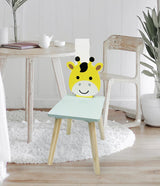 Scaun copii, MDF,design girafa, U-Grow
