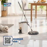 SET CURATENIE CU PEDALA WASH&DRY, CLEAN STEP, GRI
