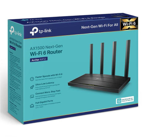 Router wireless TP-LINK Archer AX12, WIFI 6, Dual Band
