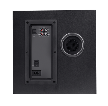 Sistem 2.1Trust GXT629 Tytan cu fir, USB 2.1, putere maxima RMS 120W, frecventa raspuns 20 Hz - 20.000 Hz, negru