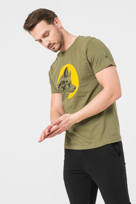 TRICOU CASUAL CIUCAS BARBATI KAKI-S
