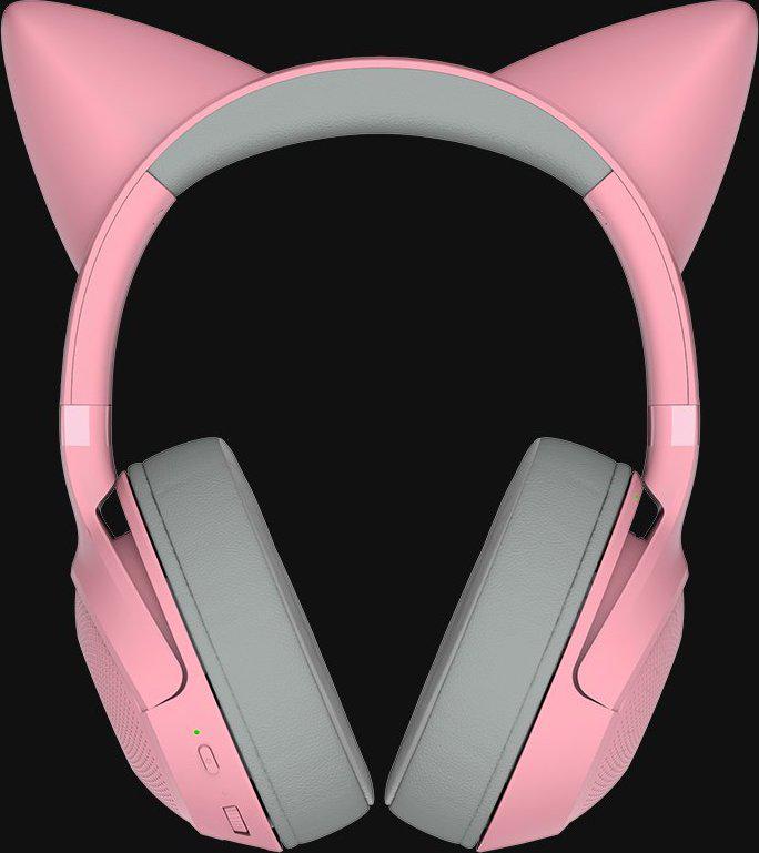 Casti Razer Kraken Kitty V2 Bluetooth 5.2Quartz Edition