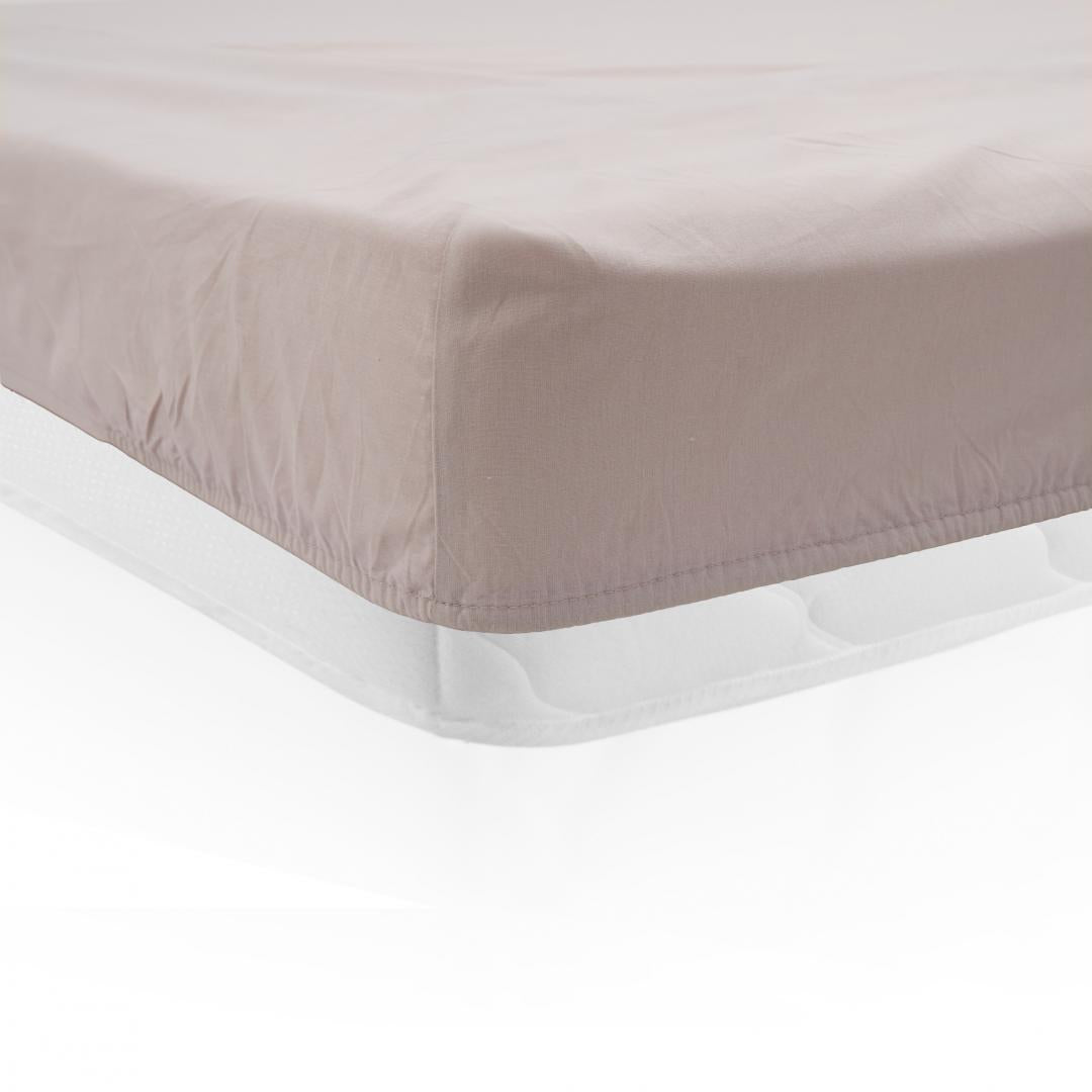 CEARCEAF PAT CU ELASTIC 180X200 CM CREM