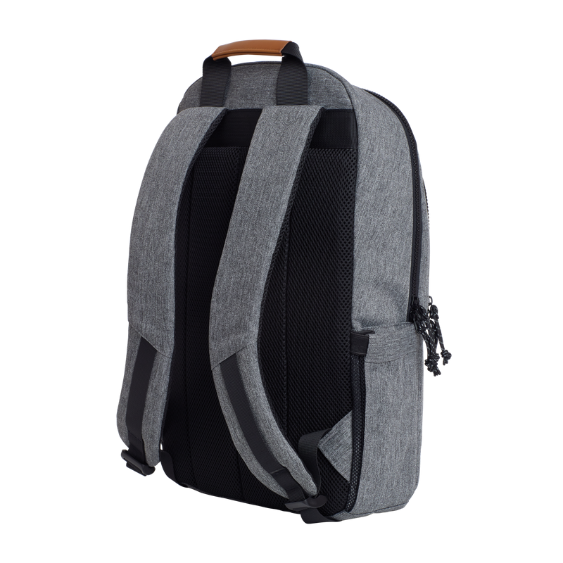 Rucsac laptop Trust Avana pentru laptop-uri cu diagonala de 16", material POM, RPET Polyester, RPET twill polyester, volum 20 L, gri