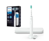 Periuta de dinti sonica electrica PHILIPS Sonicare Seria 3100 HX3673/13, 31000 miscari/minut, 1 mod de curatare, Senzor presiune, Functia BrushSync, 1 cap de periere, Toc de transport, Alb, L x A x I (mm) 63x139x220