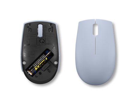Mouse Wireless LENOVO 300, 1000 dpi, Albastru