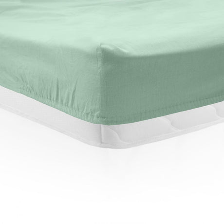 CEARCEAF PAT CU ELASTIC 140X200 CM VERDE