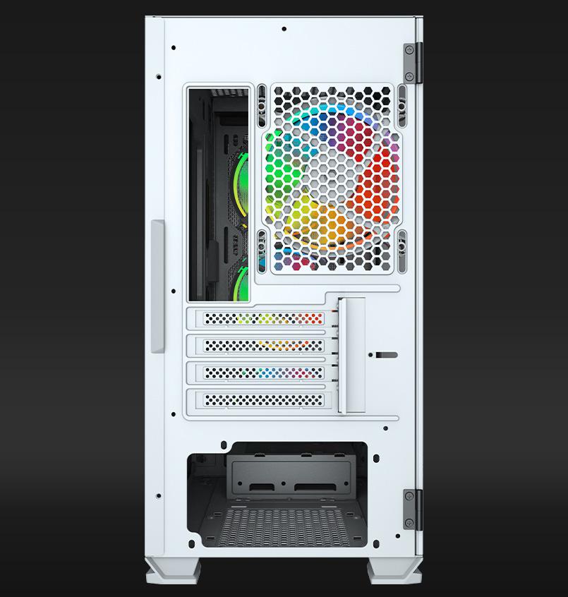 Carcasa Aqirys Wezen Midi Tower White RGB