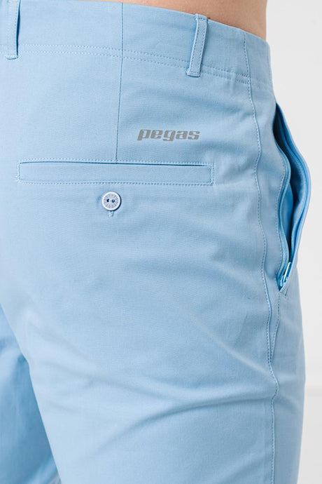 PANTALONI SCURT CASUAL BARBATI BLUE XL