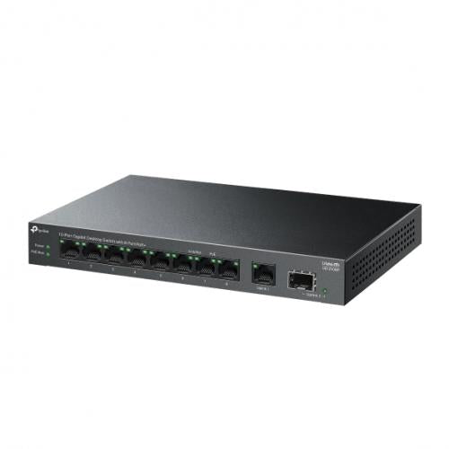Switch TP-LINK LS1210GP, Gigabit, 9, PoE