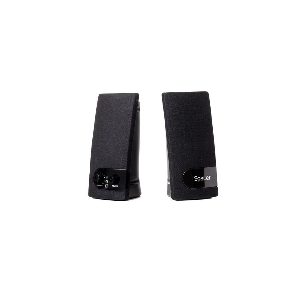 BOXE SPACER 2.0 SPB-216 6W (2 x 3W), control volum, mufa casti, USB power, negru