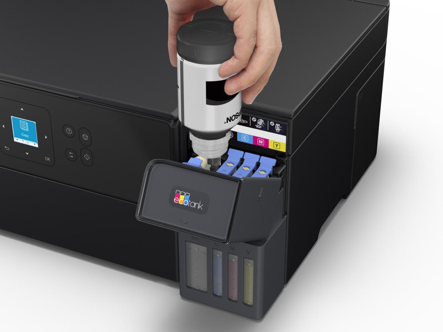 Multifunctional inkjet EPSON EcoTank CISS L4360, format A4, Color, Duplex, USB + WIFI