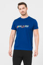 TRICOU  LOGO MULTICOLOR BARBATI   ROYAL BLUE-M