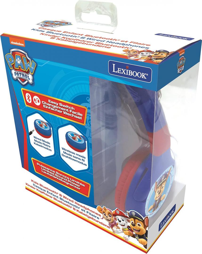 CASTI WIRELESS PLIABILE, PAW PATROL