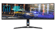 Monitor Gaming Lenovo Legion R45w-30, 44.5", 5120x1440, 165Hz , pivot, 2x HDMI® 2.1, 1x DP 1.4, 1x USB-C, AMD FreeSync™ Premium Pro