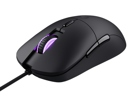 Mouse Trust GXT981 Redex cu fir, USB 2.0, 10000 DPI, negru