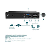 NVR PoE TP-Link VIGI 4 canale 1004H4P; 53W, 8 MP,1 SATA Interface, max 10TB, H.265+; ONVIF