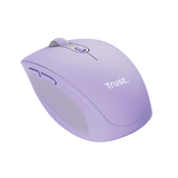 Mouse Trust Ozaa compact, rezolutie maxima 3200 DPI, interfata USB-A, USB-C, mov