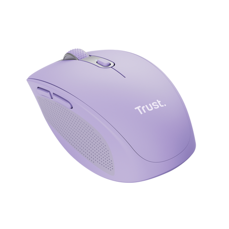 Mouse Trust Ozaa compact, rezolutie maxima 3200 DPI, interfata USB-A, USB-C, mov