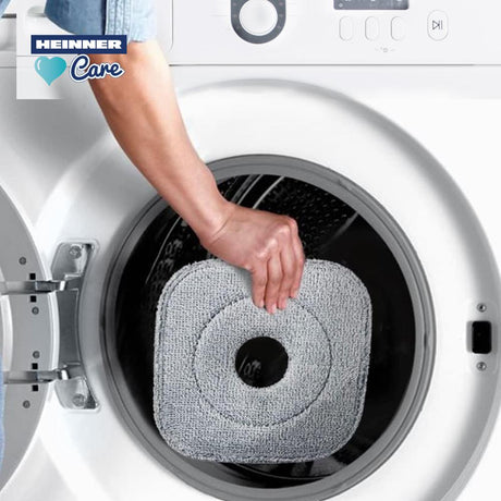 SET TREI REZERVE CURATENIE MOP PLAT MEGA CLEAN 360, HEINNER CARE